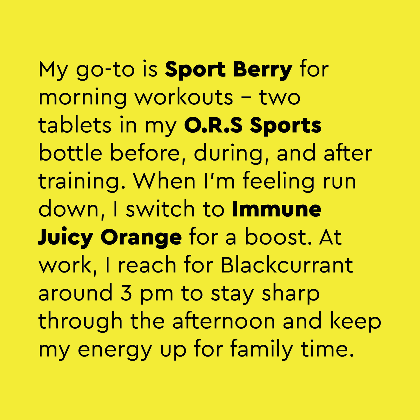 O.R.S Founder’s Favourites