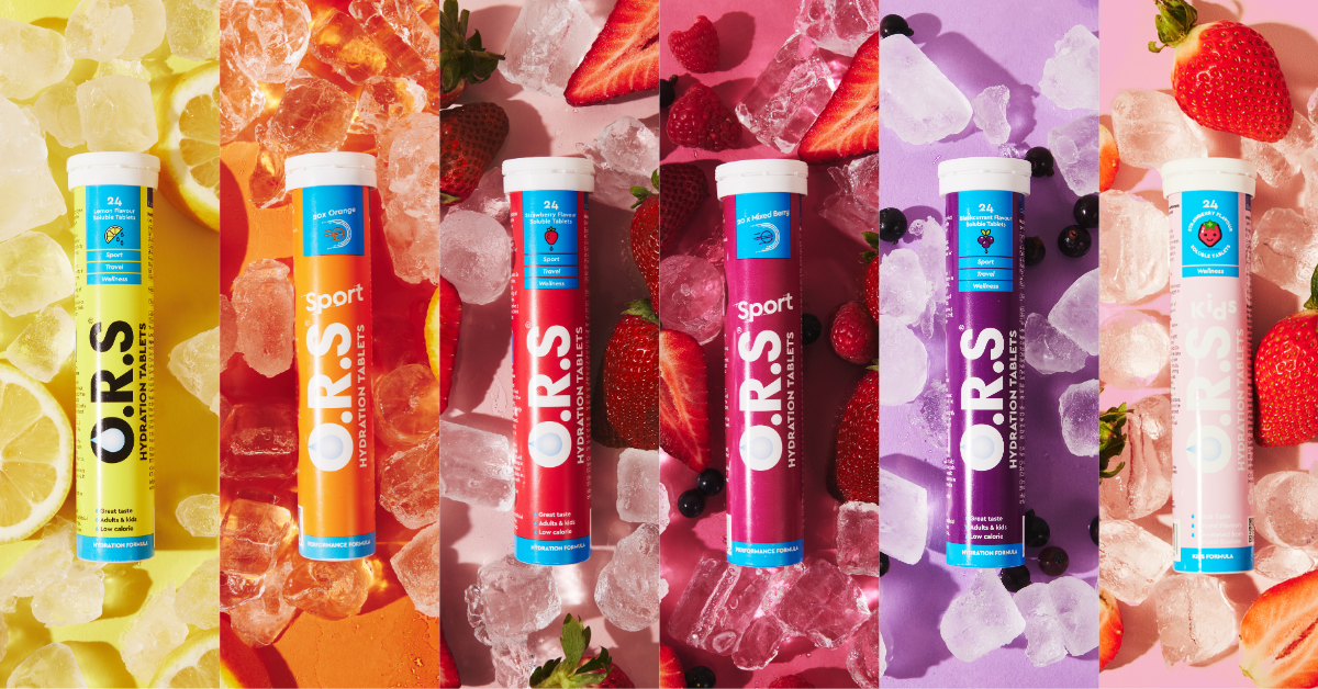 O.R.S. Hydration Tablets 8本セット O.R.S. Hydration Tablets 8本セット 熱中症対策 O.R.S.