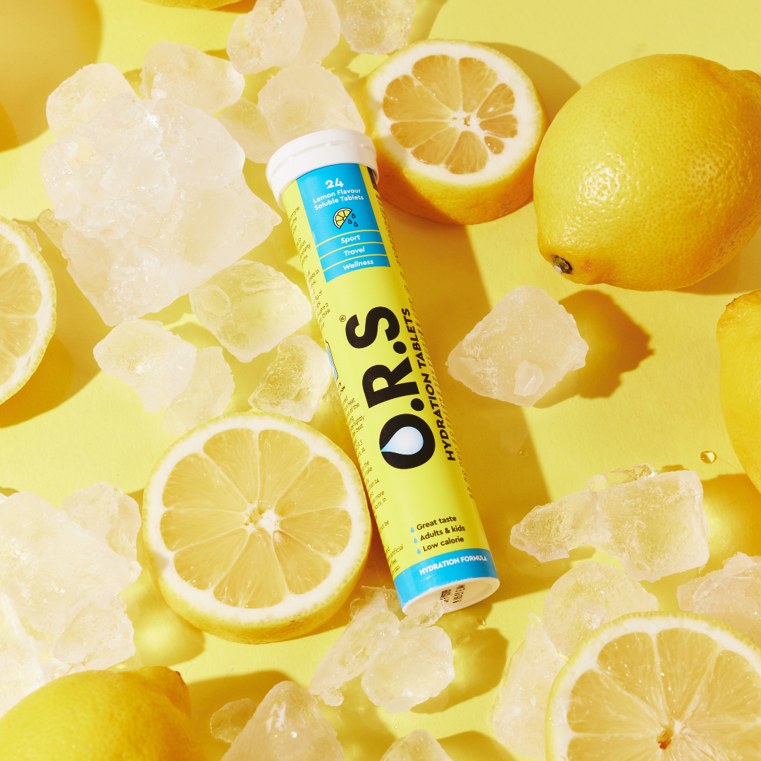 Electrolyte Tablets in Lemon Flavour for Everyday Hydration