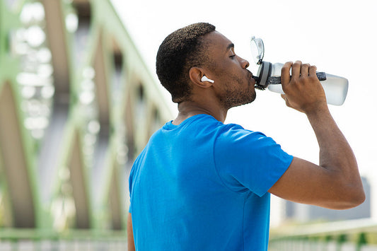 hydrating and running