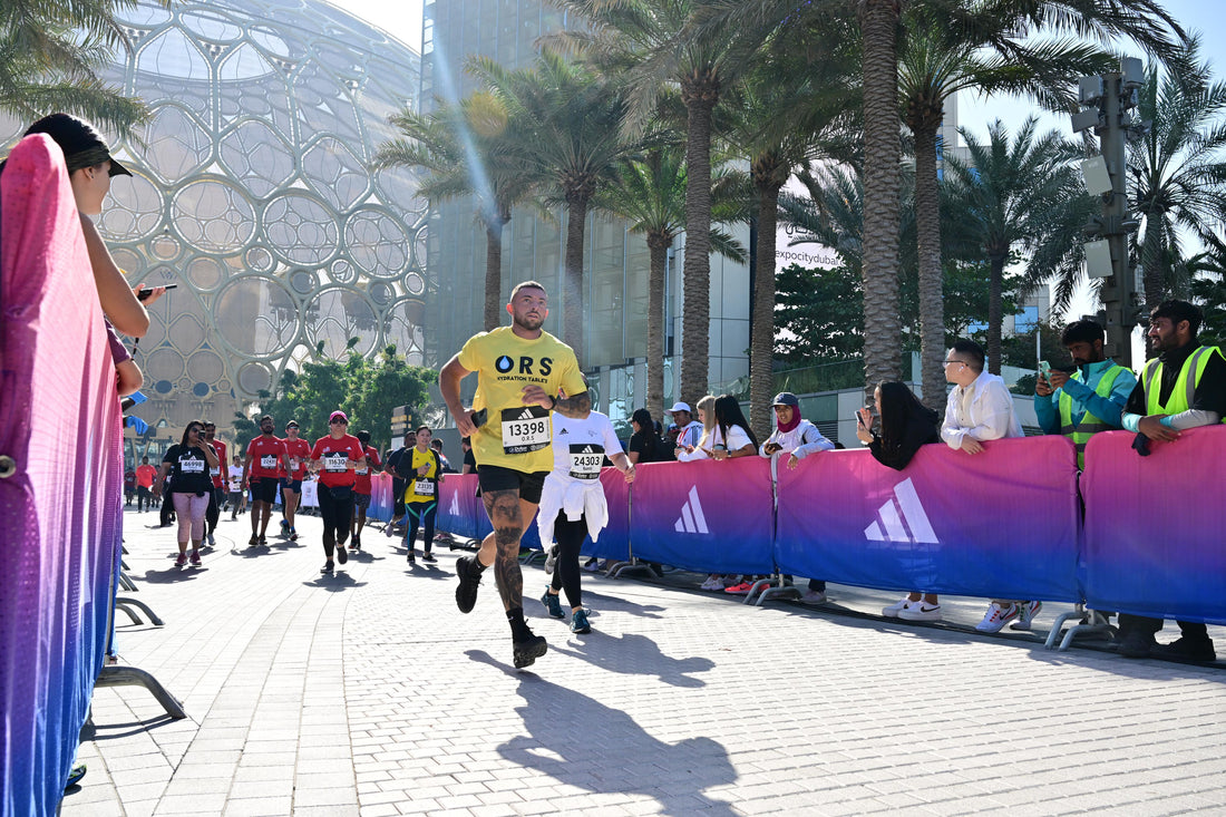 marathon training- hydration tabs