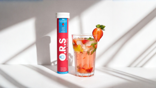 Strawberry Electrolyte Mocktail