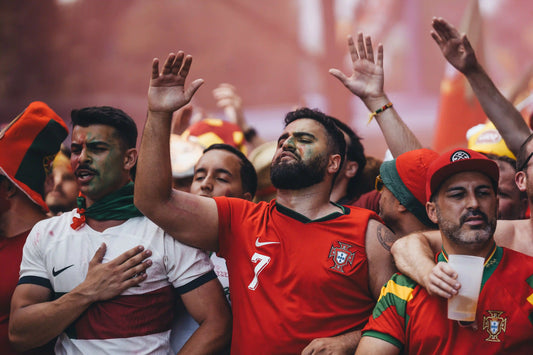 Portuguese world cup football fans