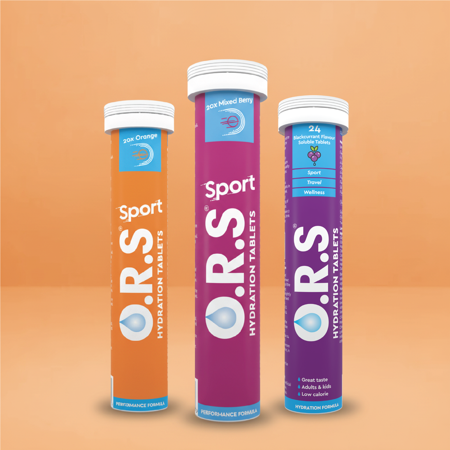 O.R.S. Hydration Tablets 8本セット All O.R.S Hydration Tablets