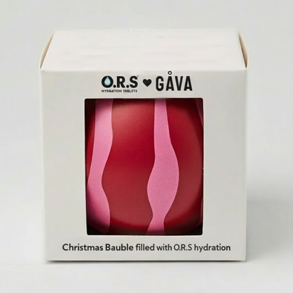 O.R.S x GÅVA Festive Hydration Bauble