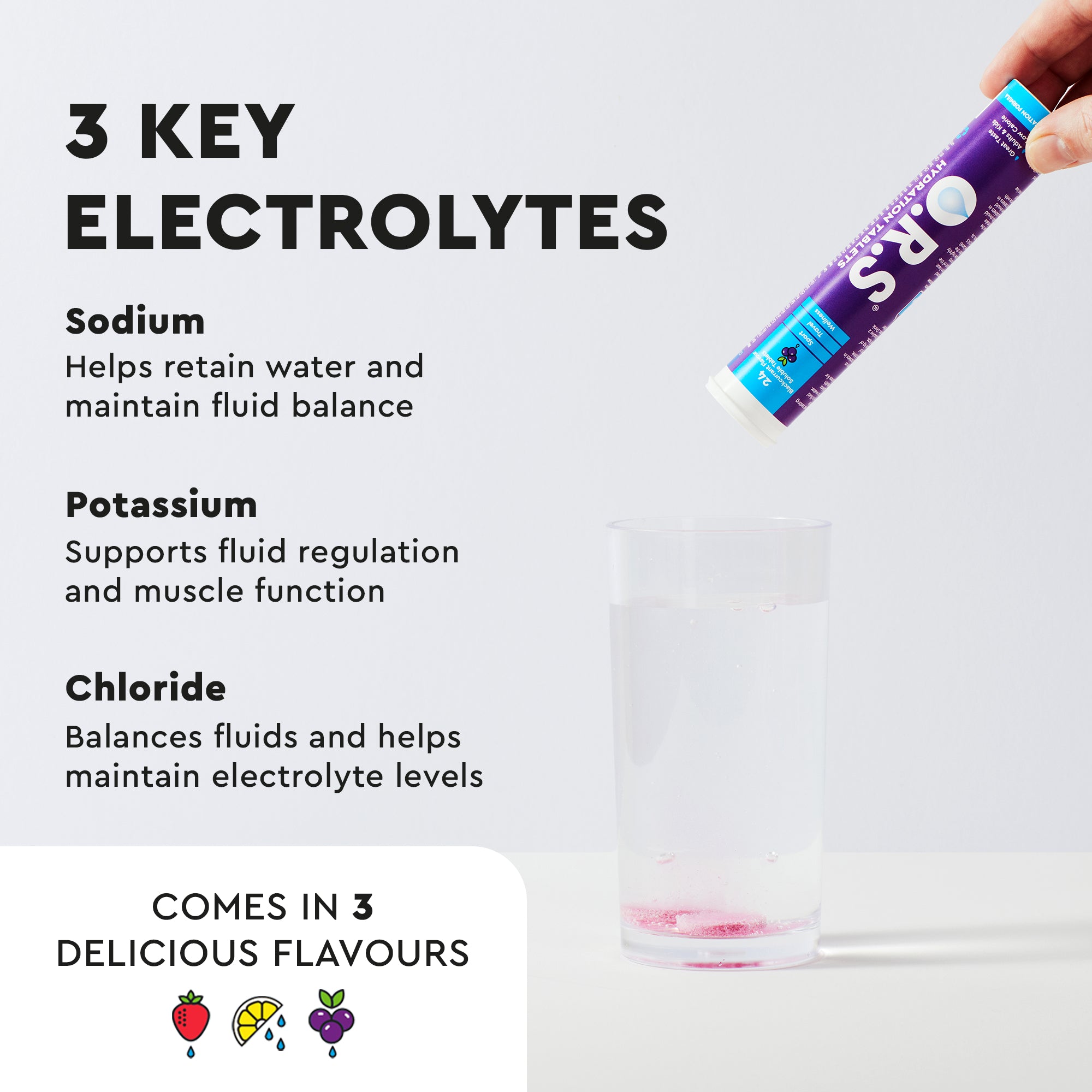 O.R.S Hydration Saver Packs - Save 25% on ORS Electrolytes