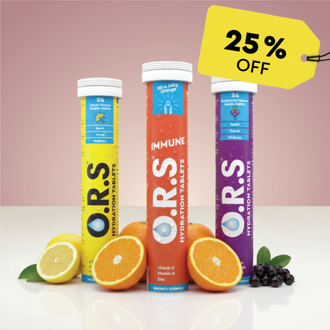 O.R.S Electrolyte Tablets Bundle | Best UK Dissolvable Tablets by