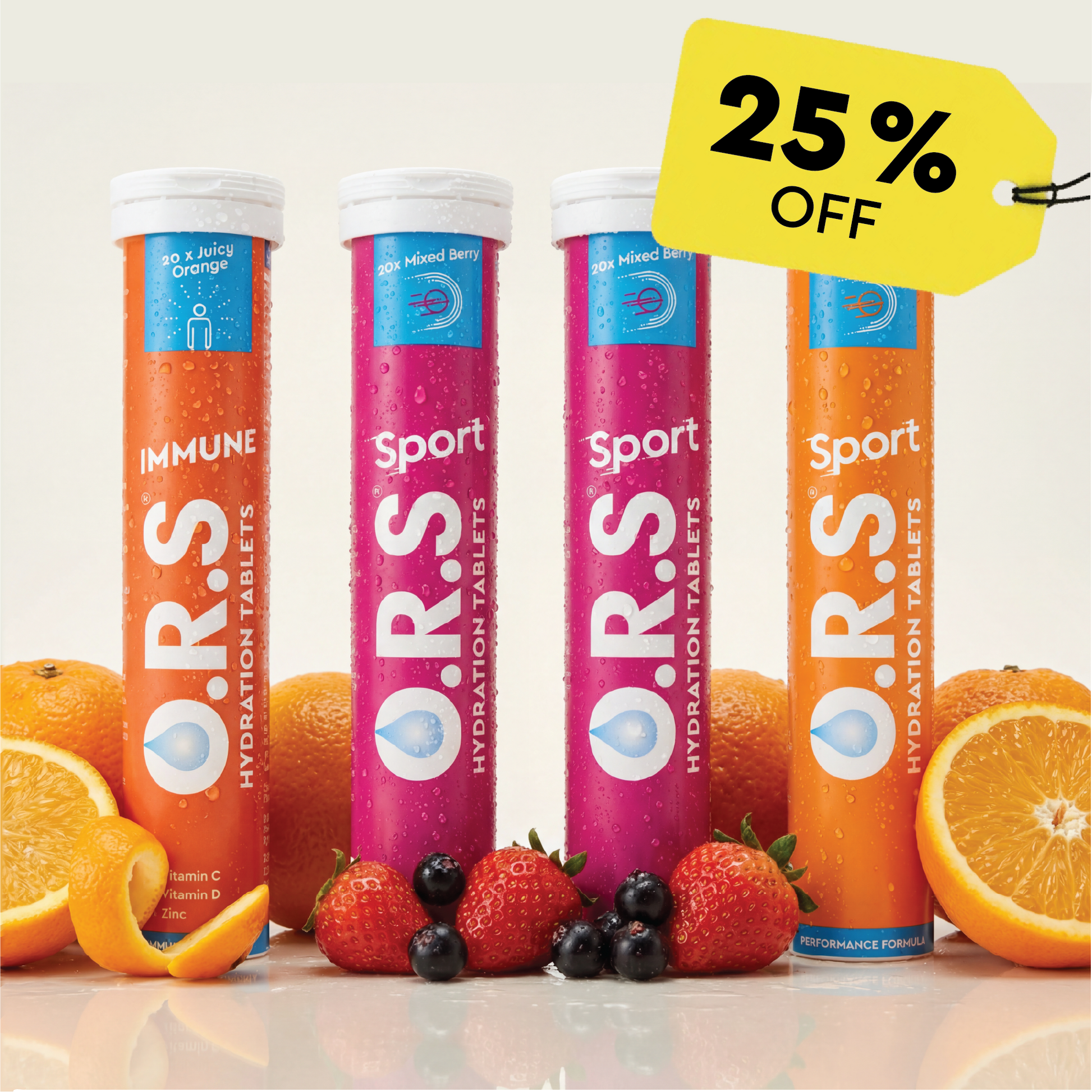 Electrolyte Tablets Sports Bundle | Best UK Dissolvable Tablets by