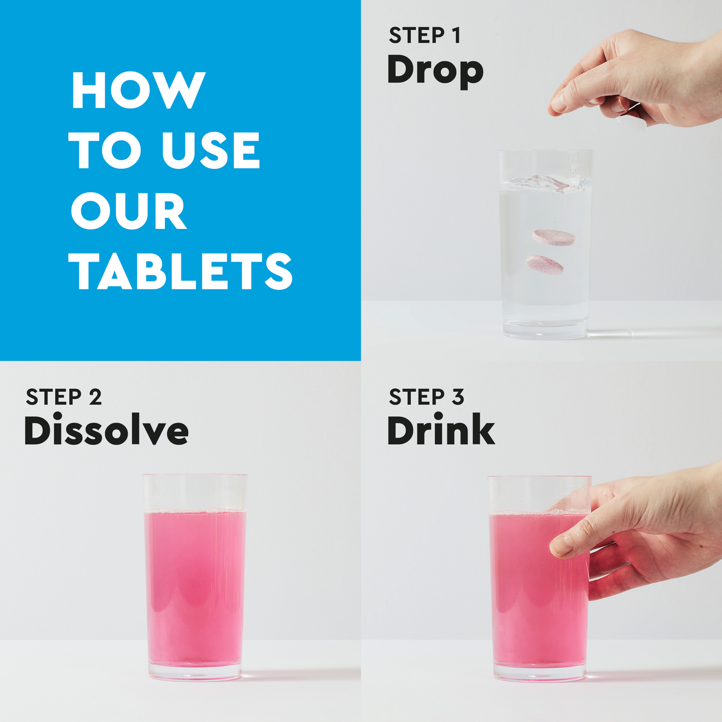 Strawberry Electrolyte Tablets