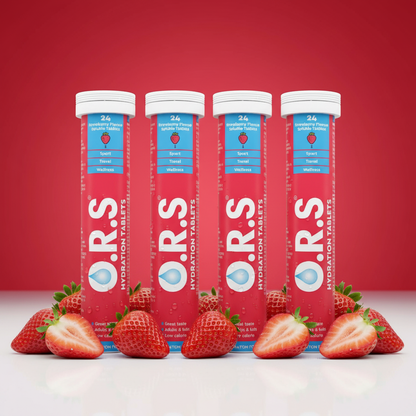 Strawberry Electrolyte Tablets