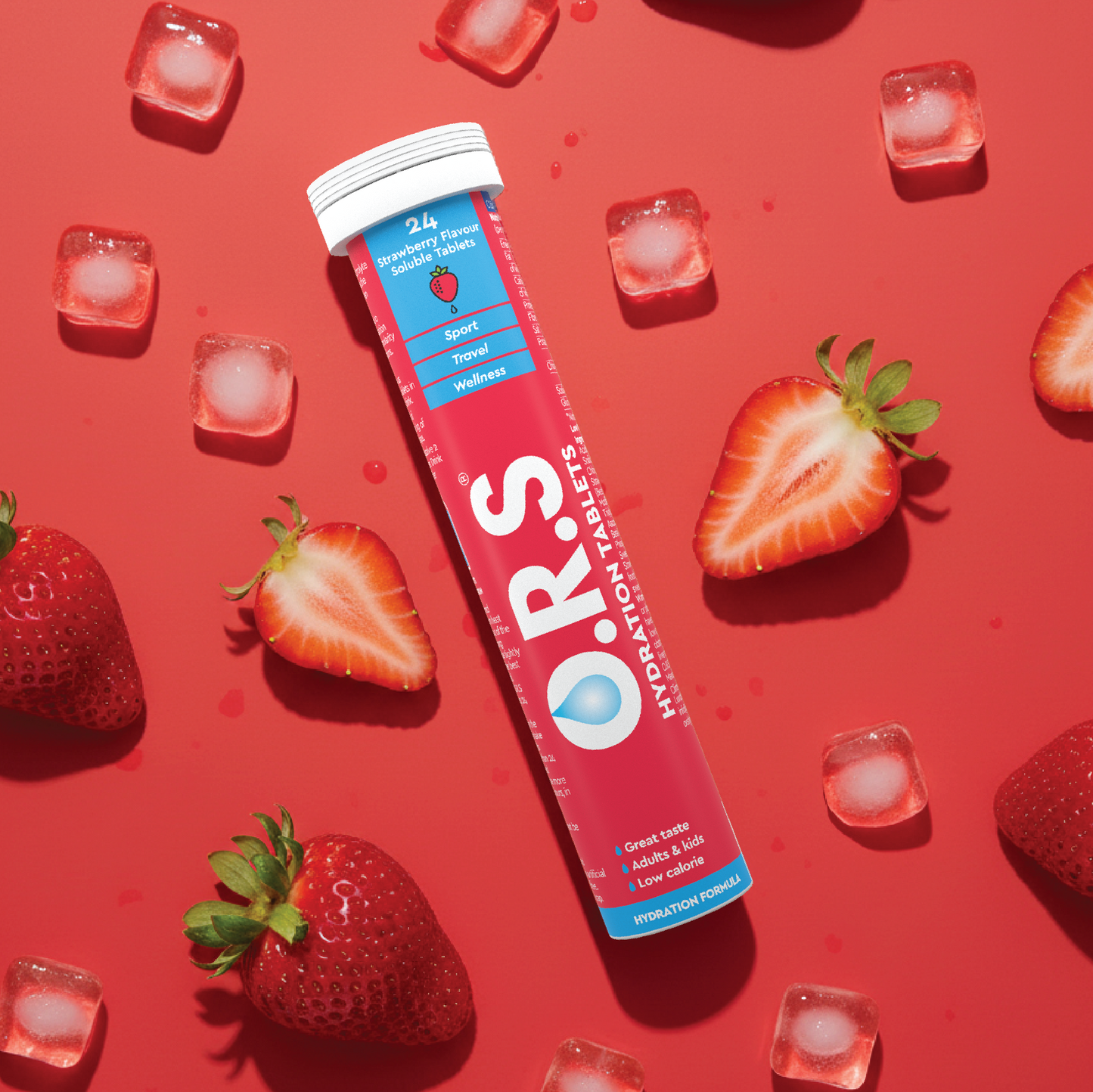 Strawberry Electrolyte Tablets